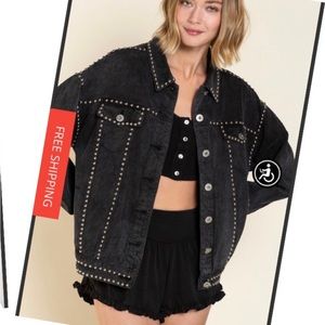 POL Studded Jacket BNWT